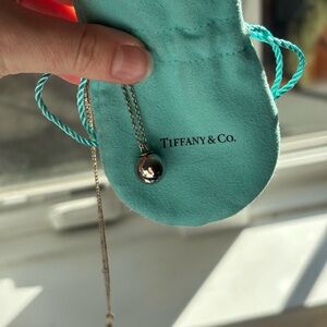 Tiffany & Co. Silver Ball Hardware Necklace